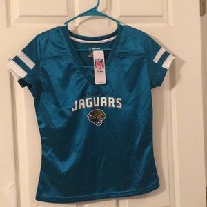 Jacksonville Jaguars ladies jersey style top